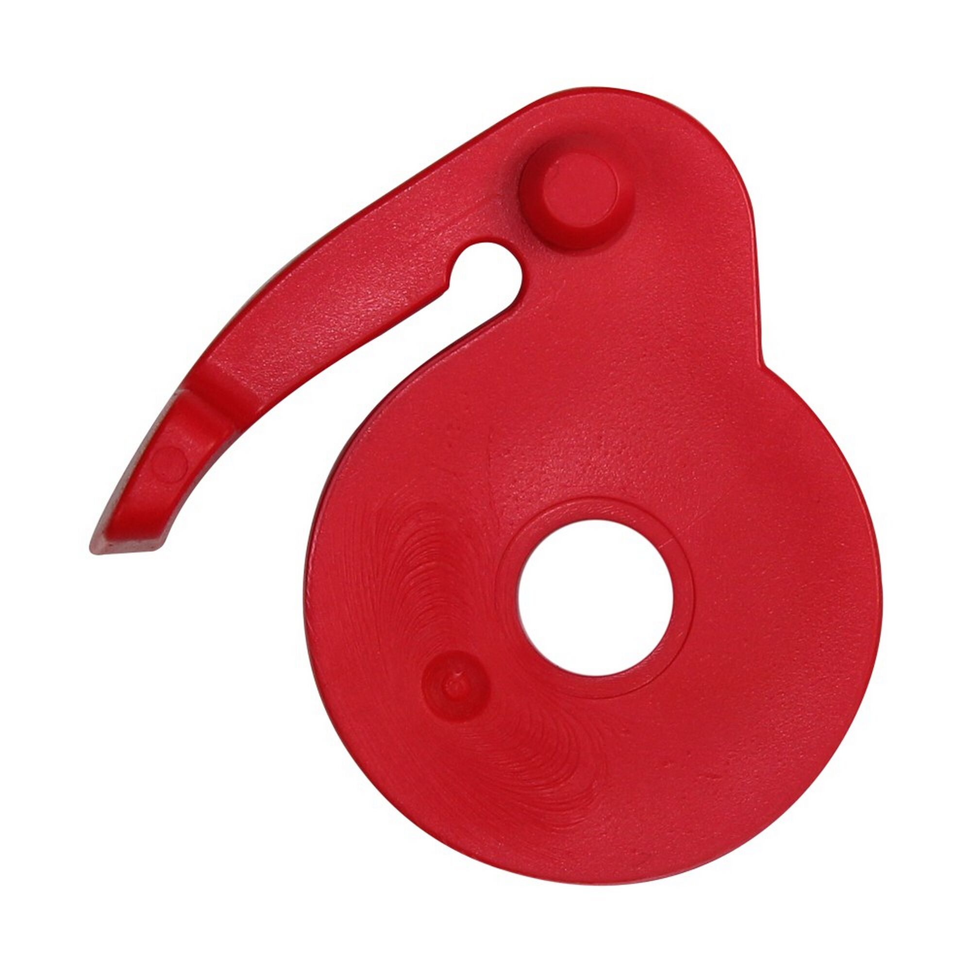 Rote Sicherung für Griff Rückwand