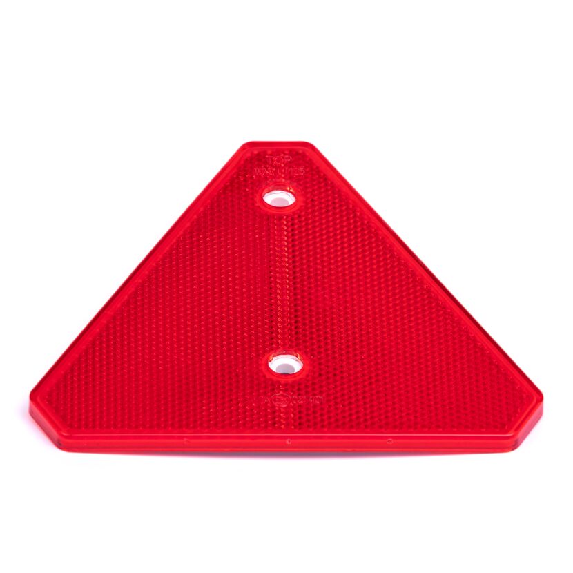 Roter Dreieckrückstrahler
