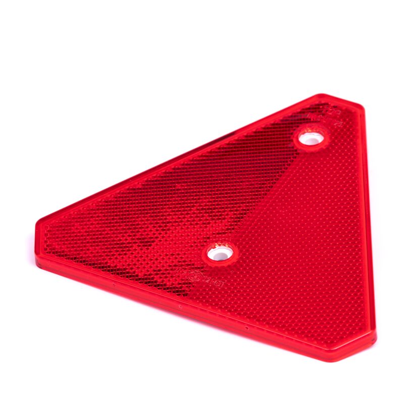 Roter Dreieckrückstrahler