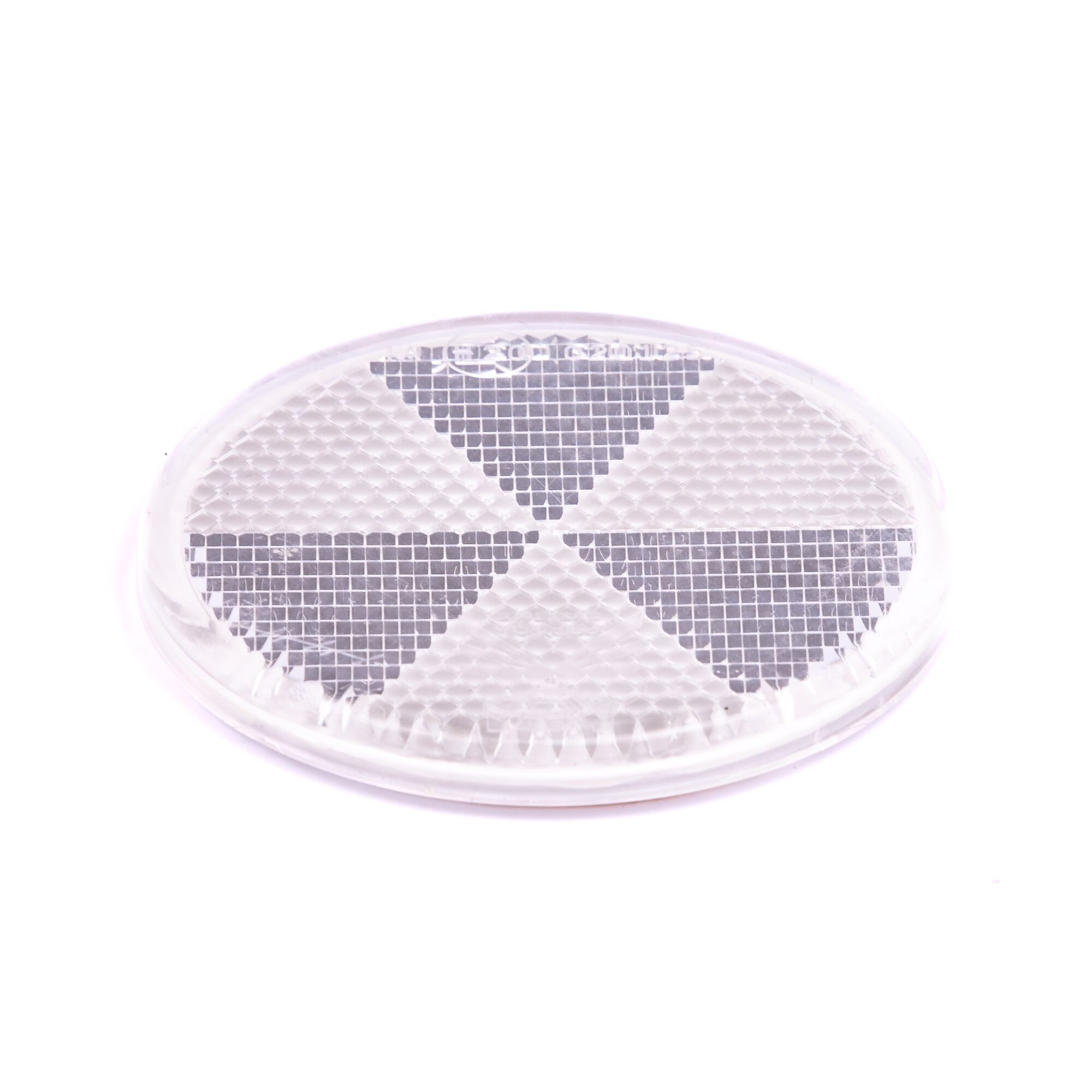 Weißer, ovaler Strahler mit Reflektor