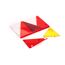 Rotes und gelbes Leuchtenglas Multipoint IV
