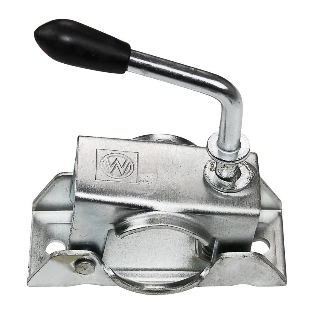 Stützradklemme mit Kurbel