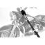 Motorrad mit Zurrgurt