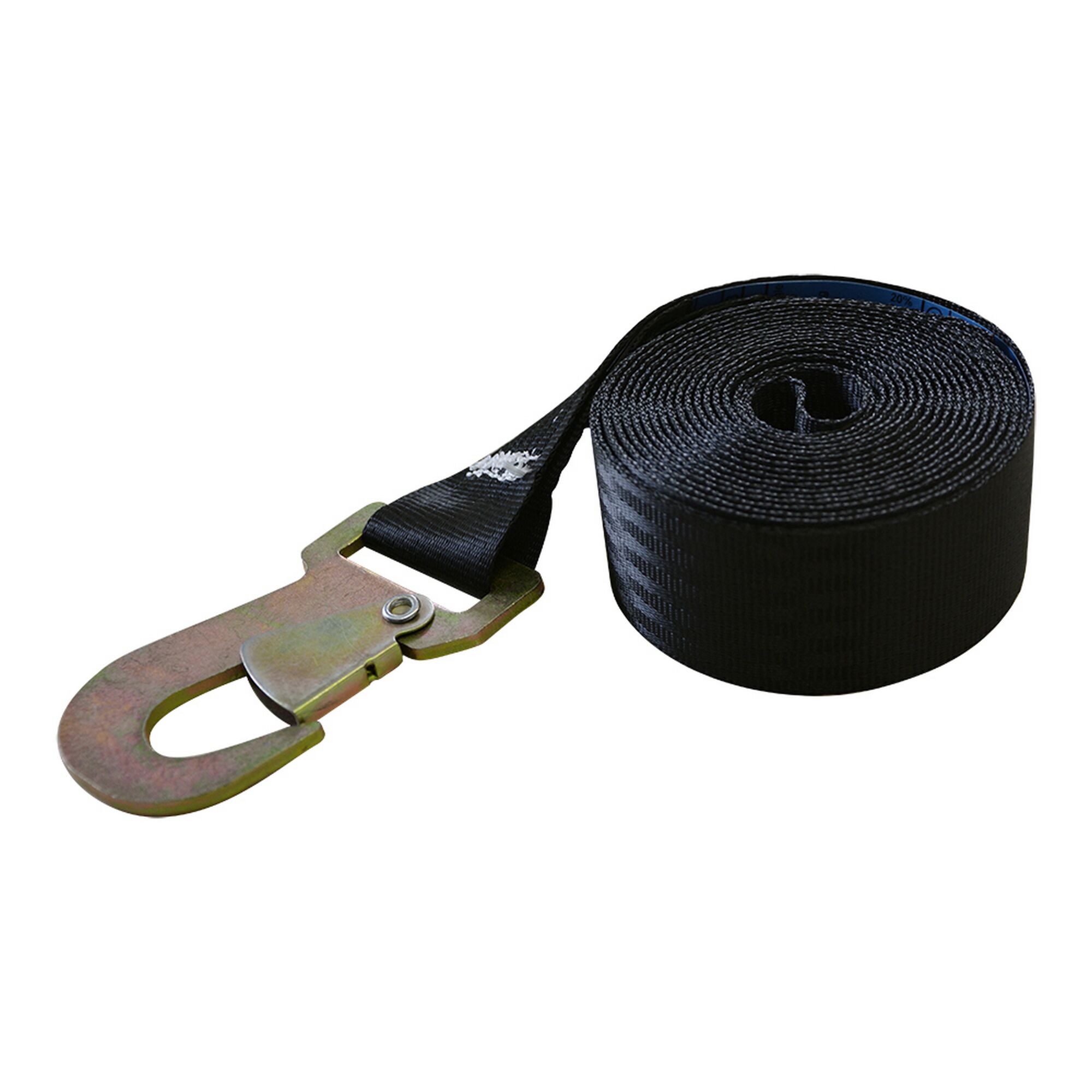 Schwarzes Gurtband mit Haken