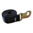 Schwarzes Gurtband mit Haken