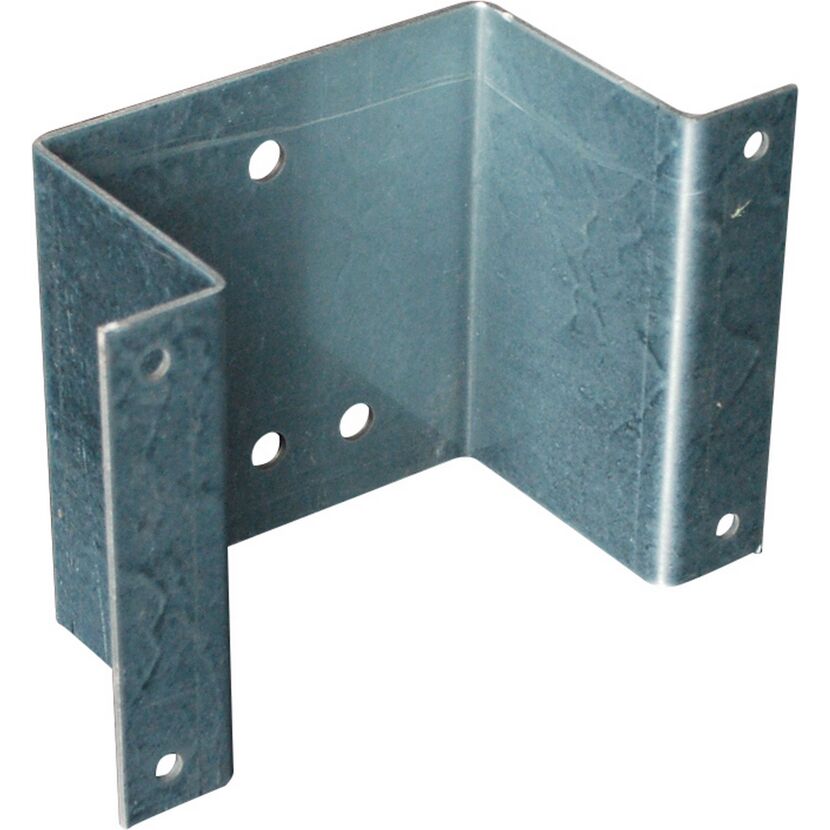 Metallischer Ersatzradhalter für 4- und 5-Lochfelgen.