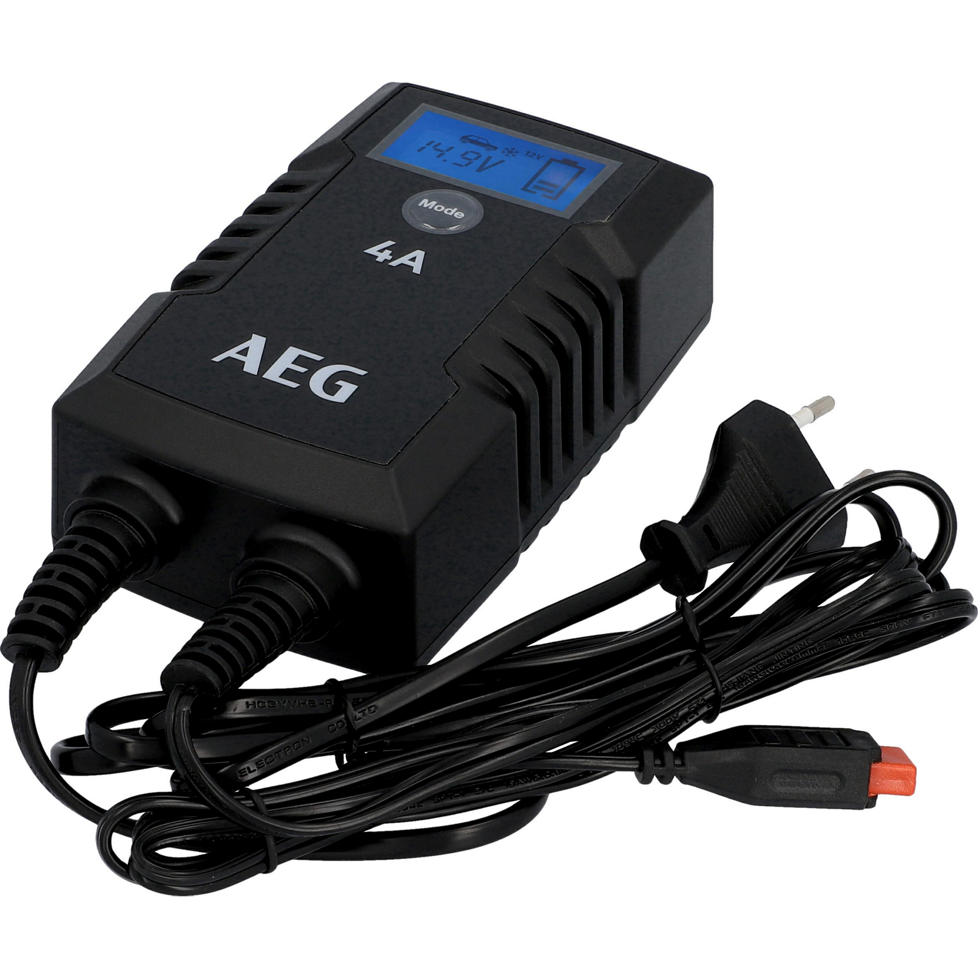 AEG Ladegerät AG1212 12A Normal/AGM/Gel Autobatterie-Ladegerät (Auto PKW  Batterie-Lader Akku Erhaltungsladefunktion Saison-Fahrzeuge)