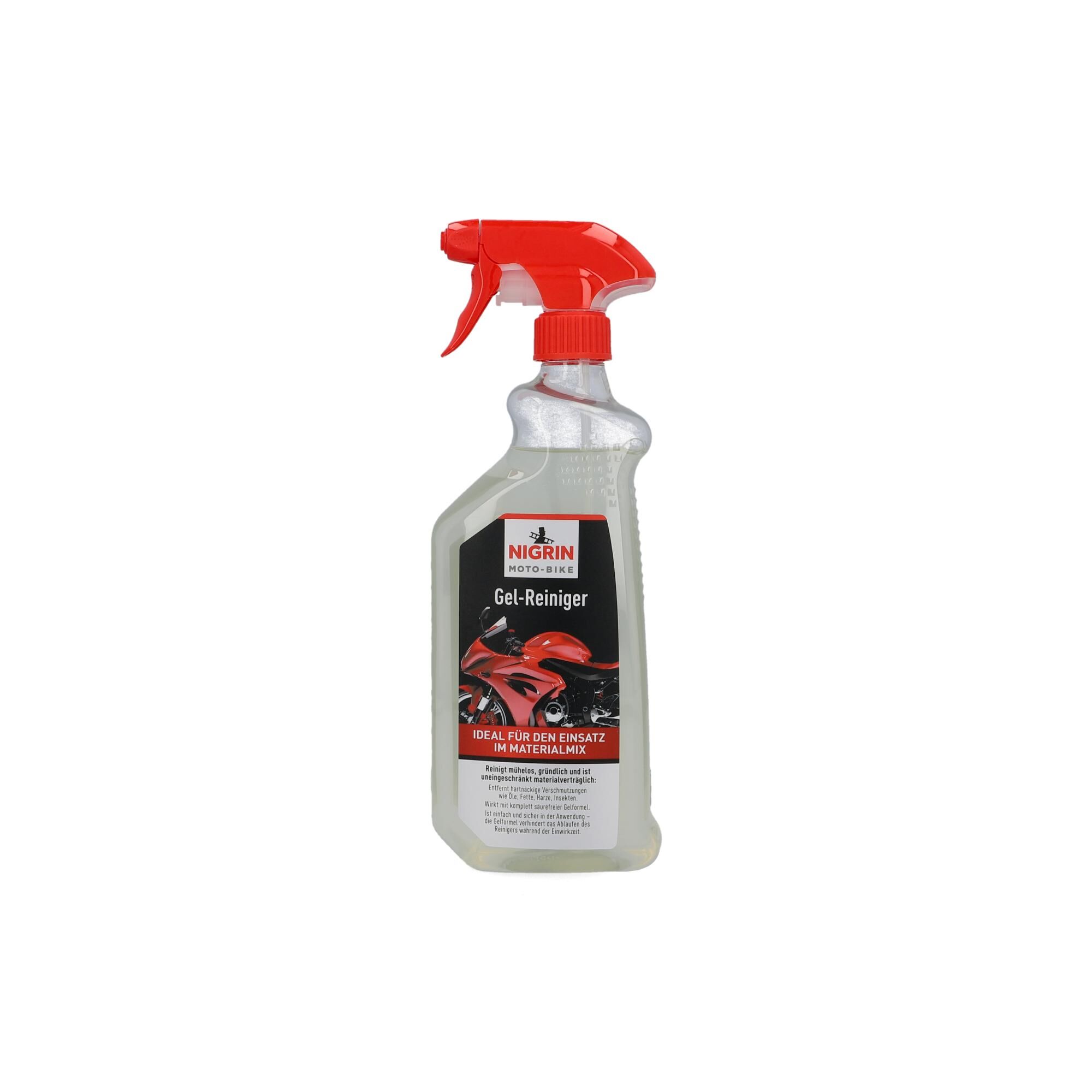 Nigrin Motorrad Gel-Reiniger 750 ml Flasche