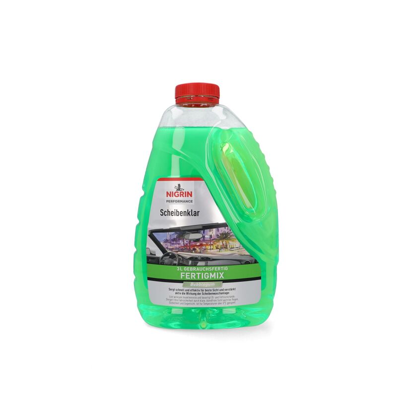 NIGRIN Scheibenklar Fertigmix Bubblegum 3l Flasche