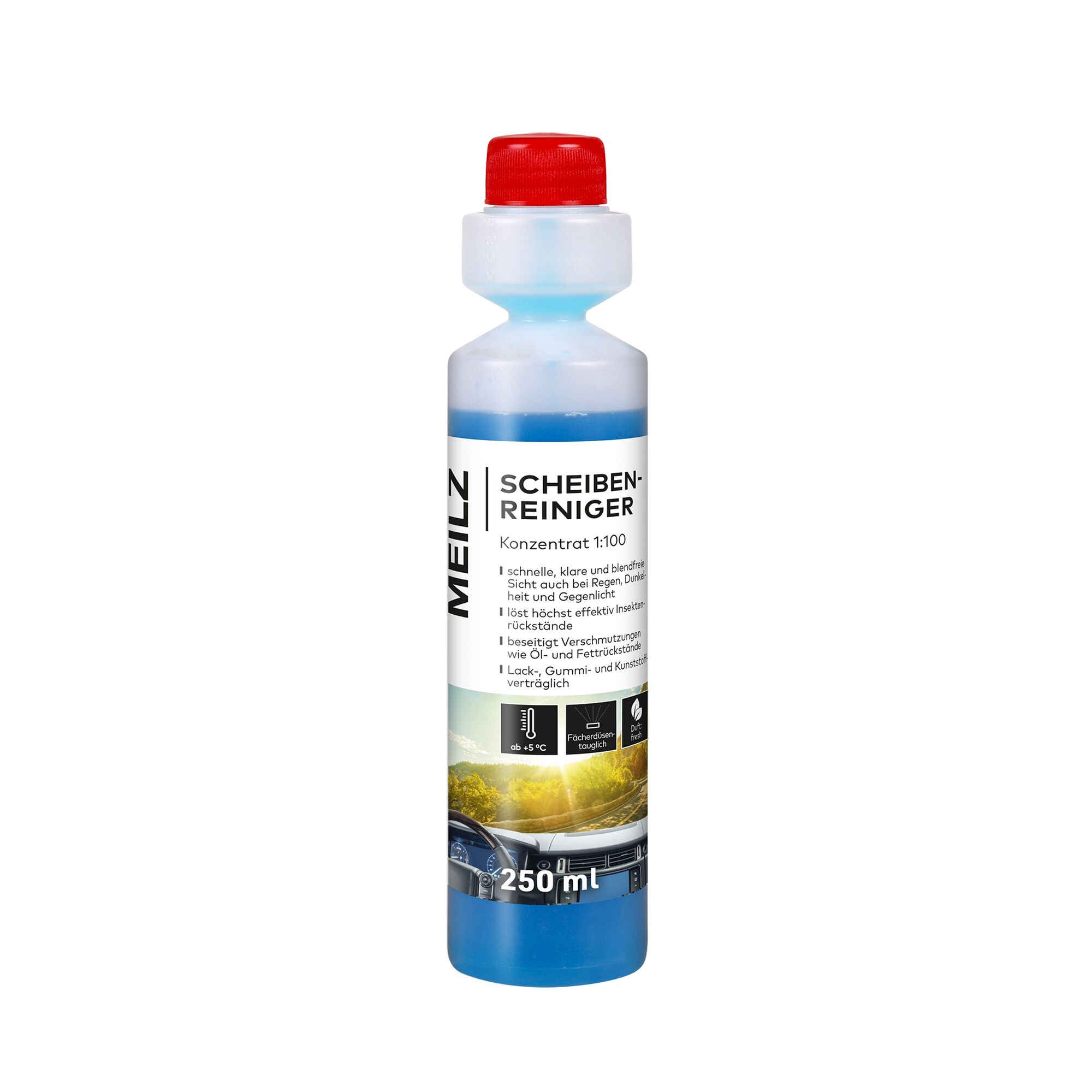 MEILZ Scheibenreiniger Konzentrat 1:100 250ml Flasche
