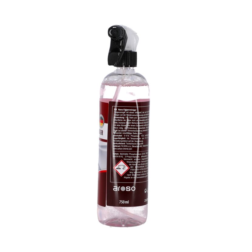 Felgenreiniger 750ml Flasche mit Sprühkopf