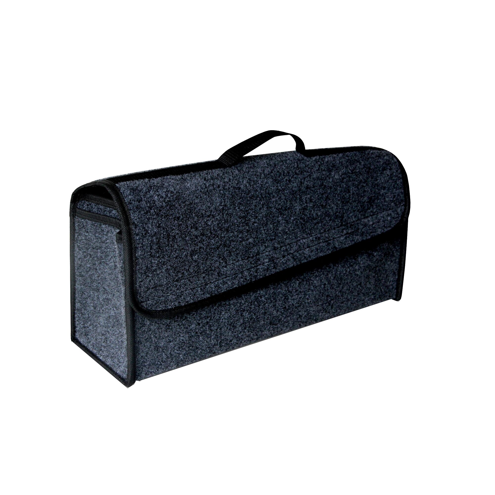 Grauer Kofferraum-Organizer