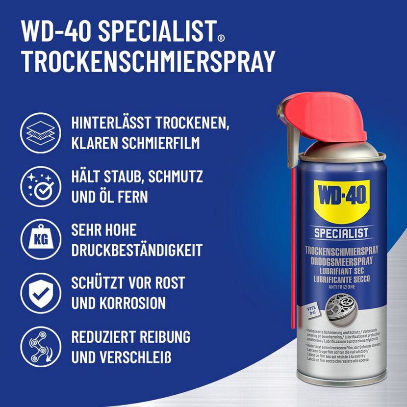 Trockenschmierspray 'Specialist' 300 ml