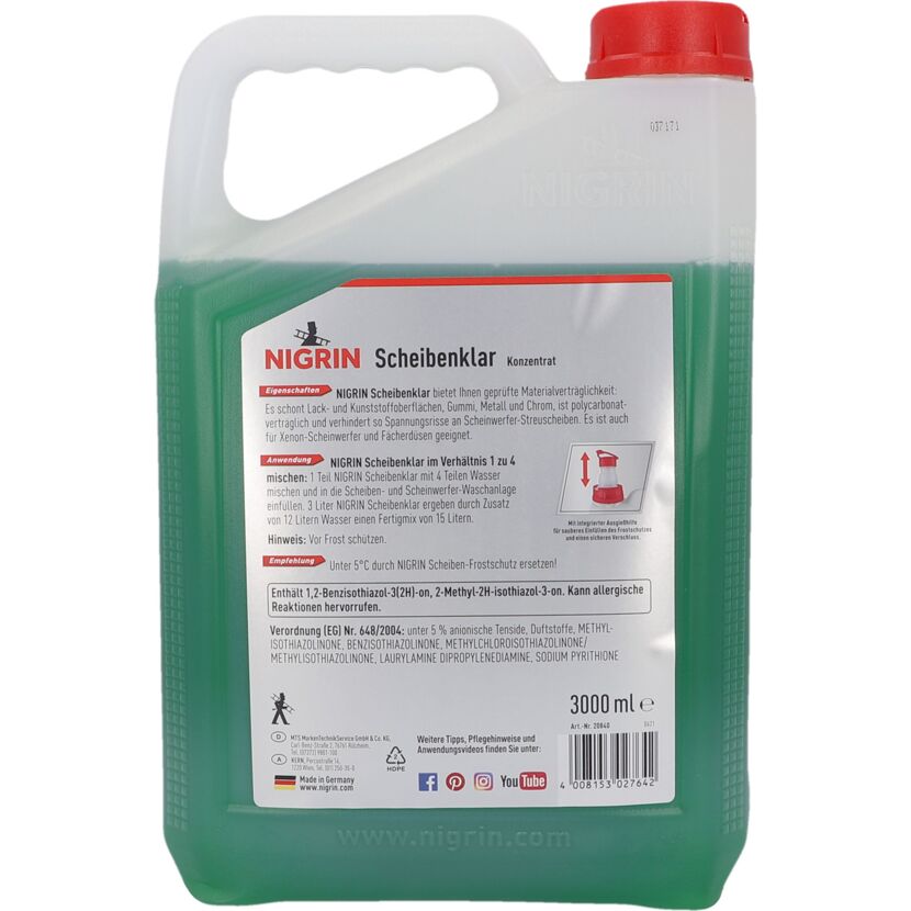 Scheibenreiniger 'Apfel' grün 3000 ml