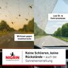 Scheibenreiniger entfernt Insekten, Öl und Fettrückstände