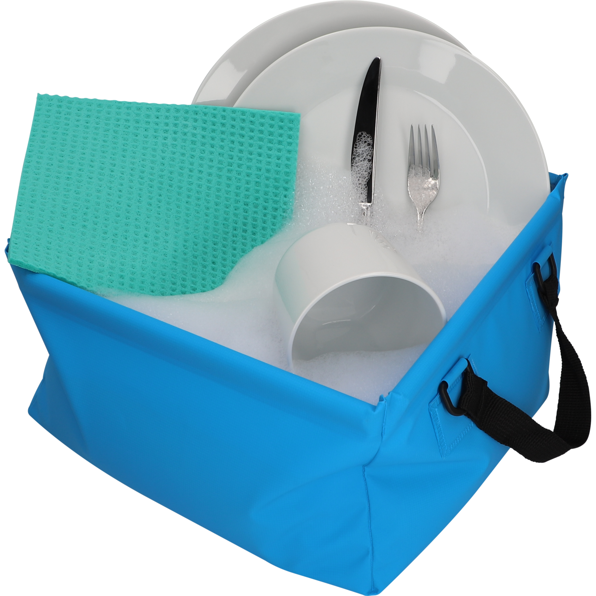 Wasserschüssel blau faltbar 15 l