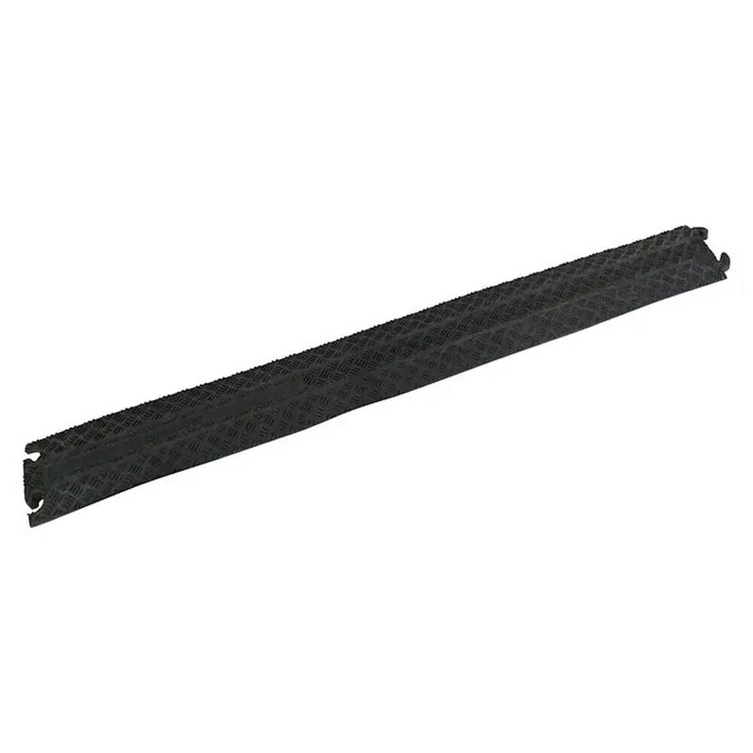Kabelbrücke schwarz 100 cm