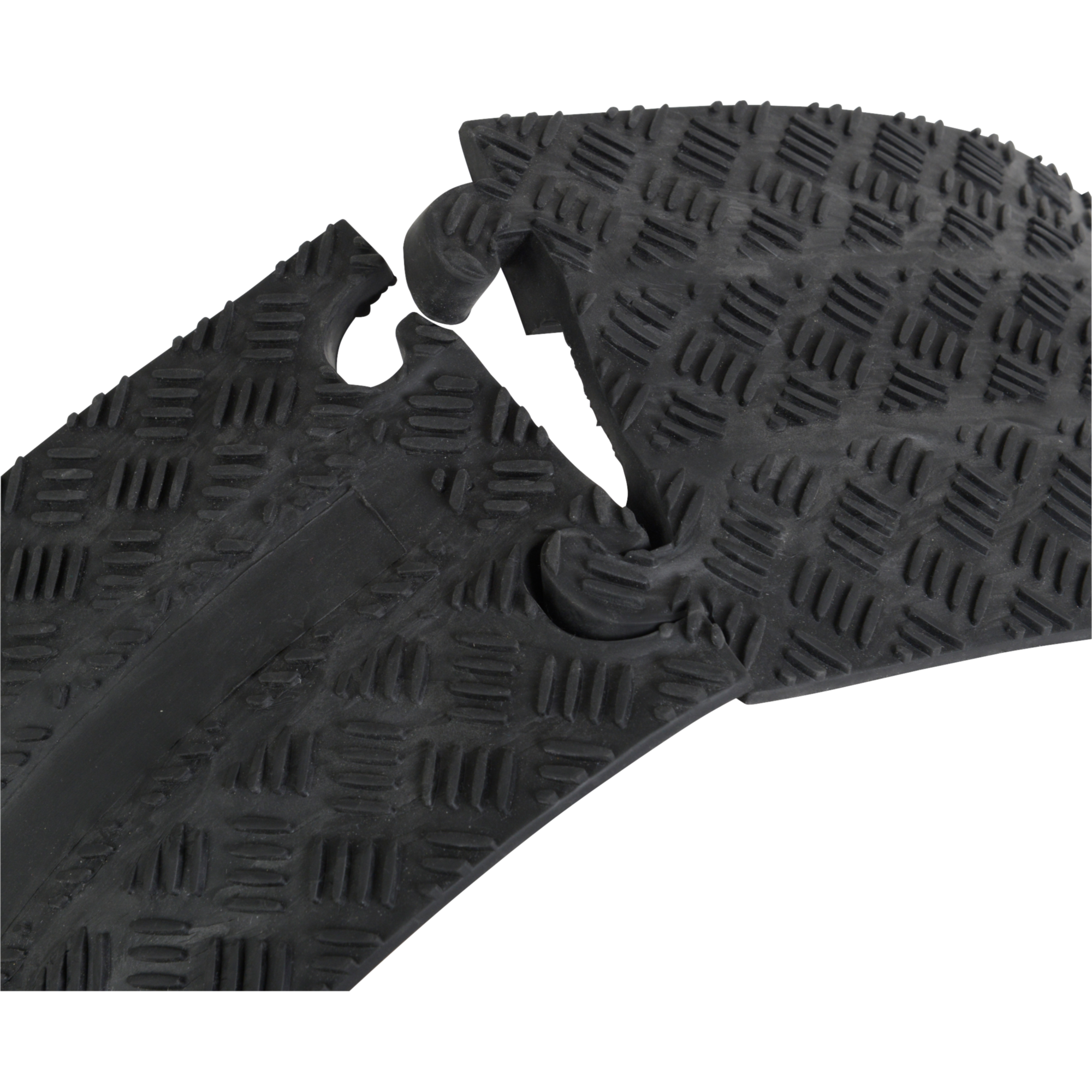 Kabelbrücke schwarz 100 cm