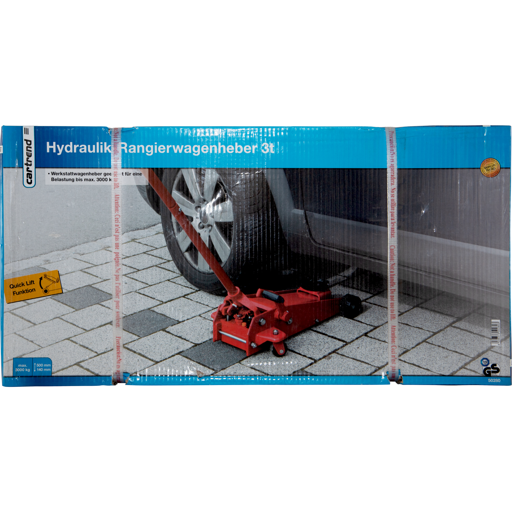 Rangierwagenheber hydraulisch 3t