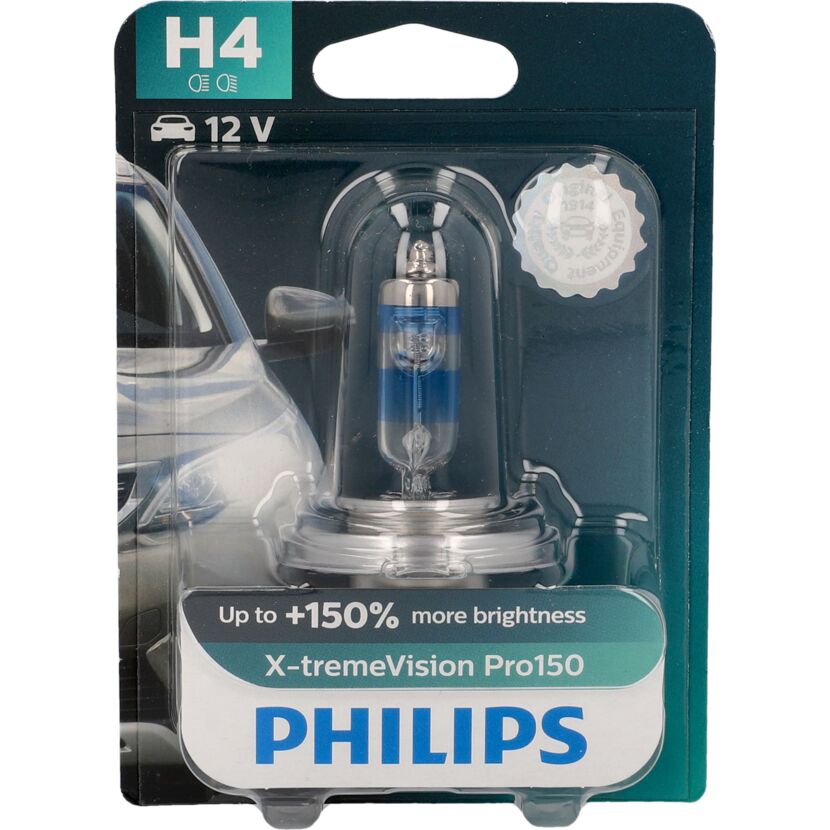 Fahrzeugscheinwerferlampe 'X-tremeVision Pro150 H4' 60 W 12 V