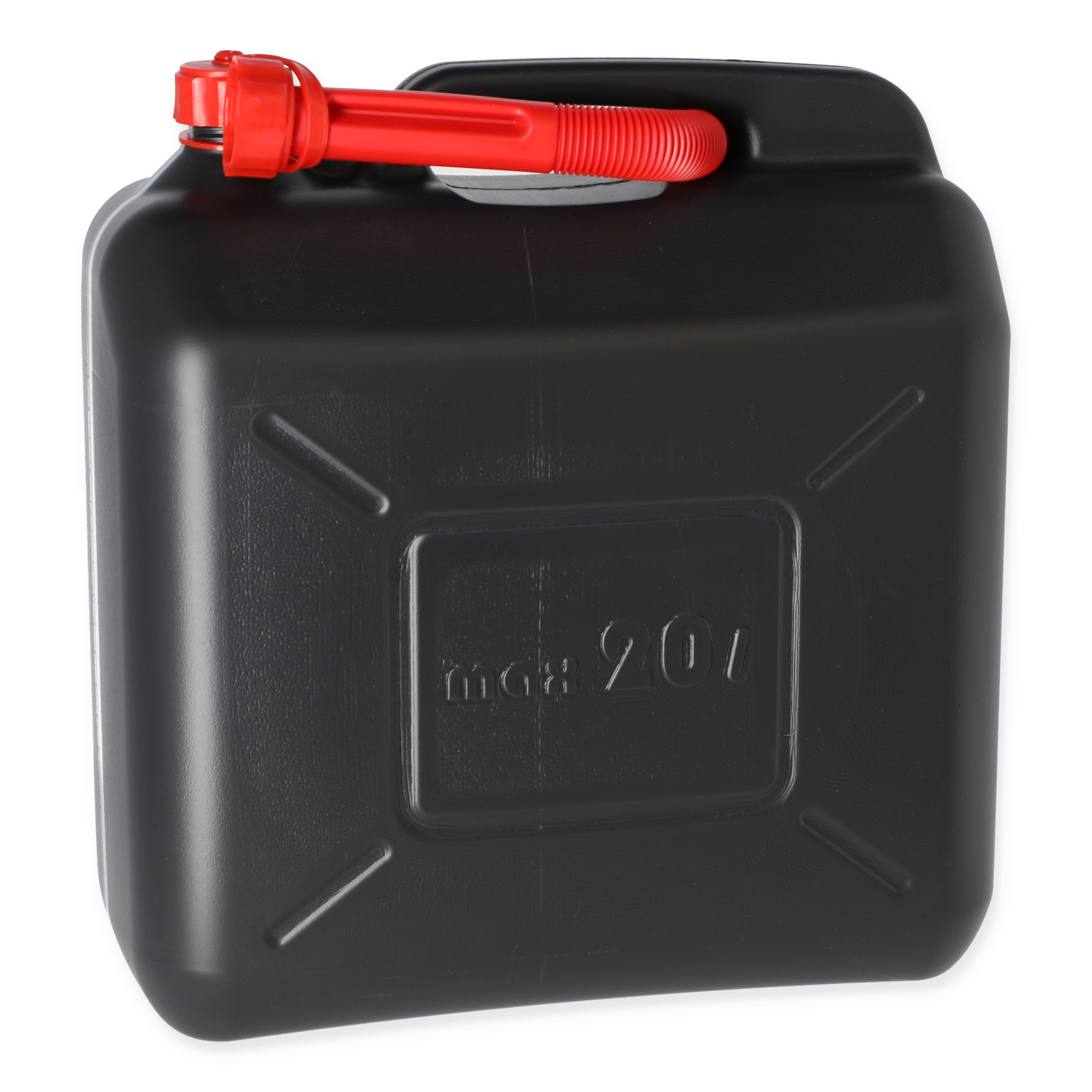 Kunststoff-Benzinkanister 5l, schwarz,, 7,84 €