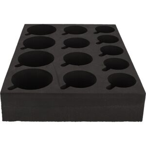 Glas- und Tassenhalter schwarz 34 x 25 x 6 cm