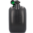Benzinkanister Kunststoff schwarz 20 l