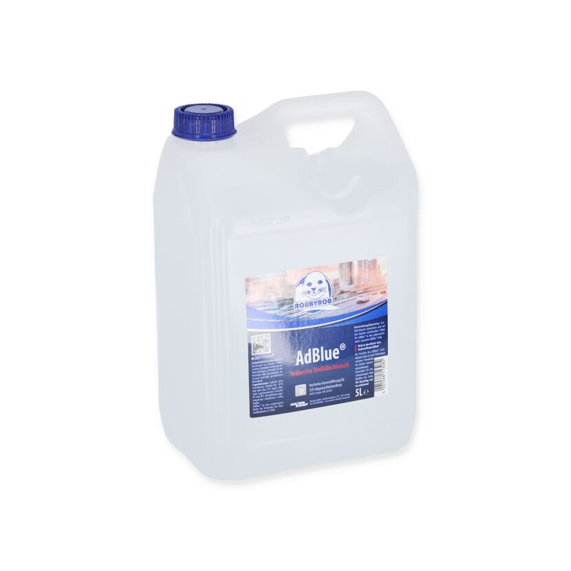 Kanister mit AdBlue und blauem Deckel