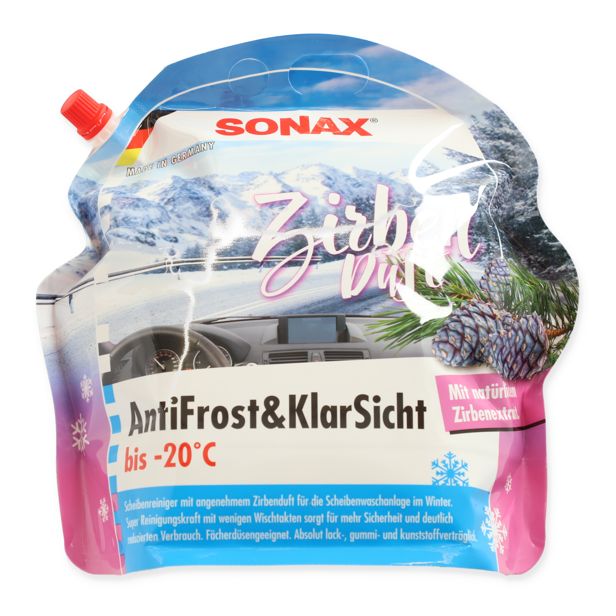 Scheibenreiniger 'Antifrost+Klarsicht' Zirbe bis -20 °C 3 l + product picture