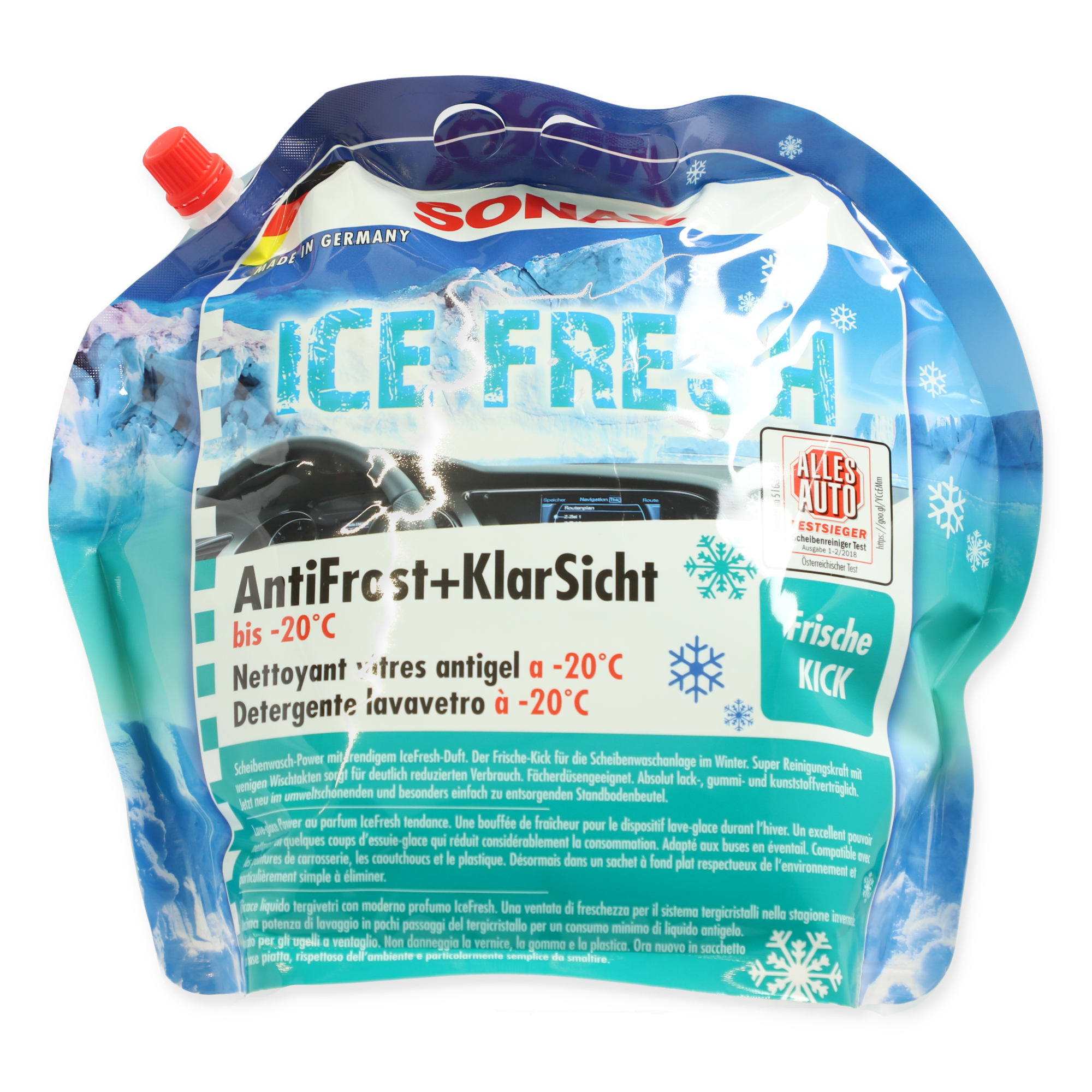 Scheibenreiniger 'Antifrost+Klarsicht' Ice Fresh bis -20 °C 3 l