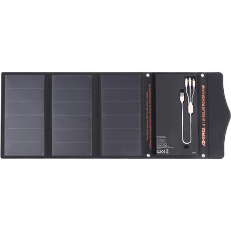 4. Bild von Solarmodul-Powerbank 'AMIRO LX PB21' 21 W