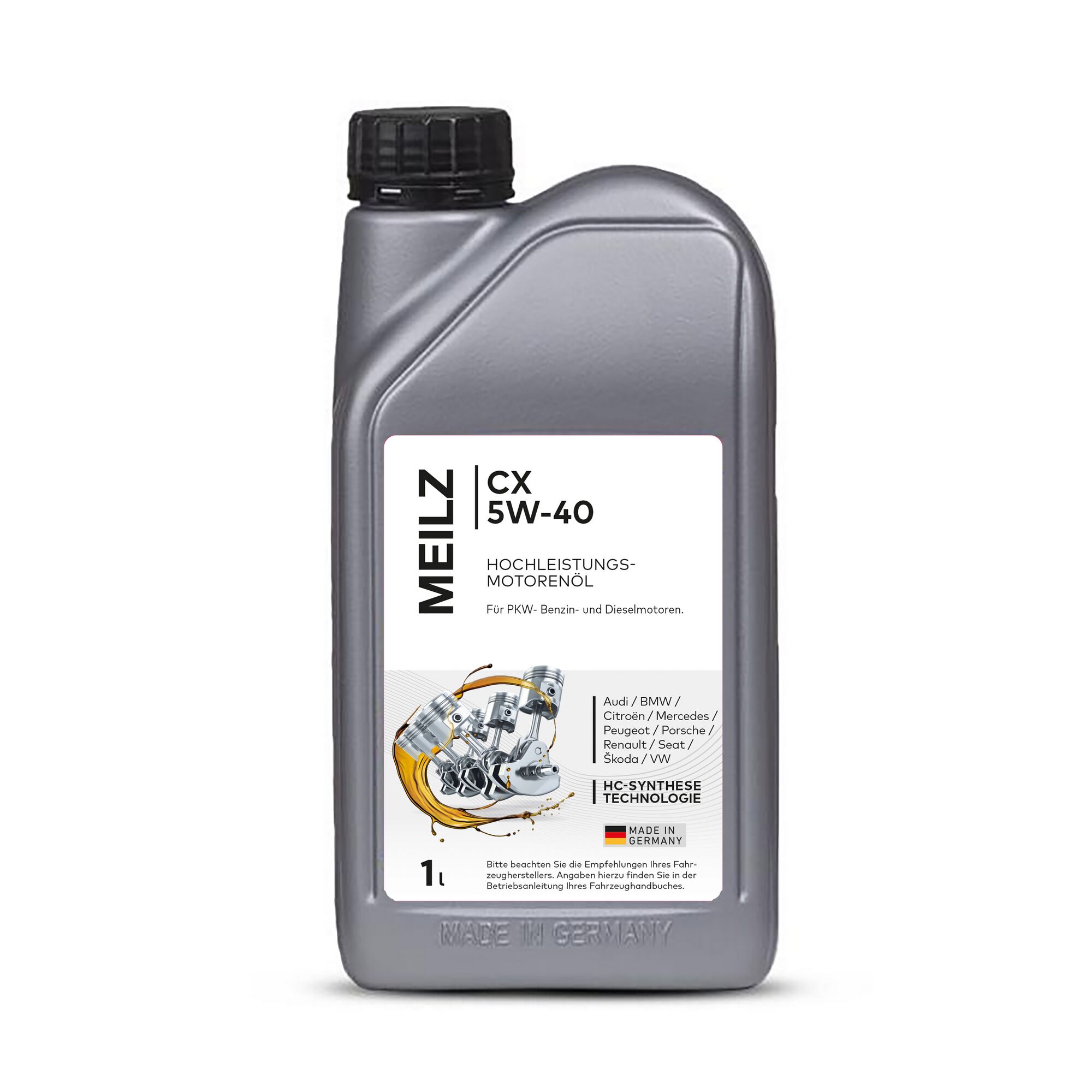 1 Liter Flasche Meilz CX 5W-40 Motoröl