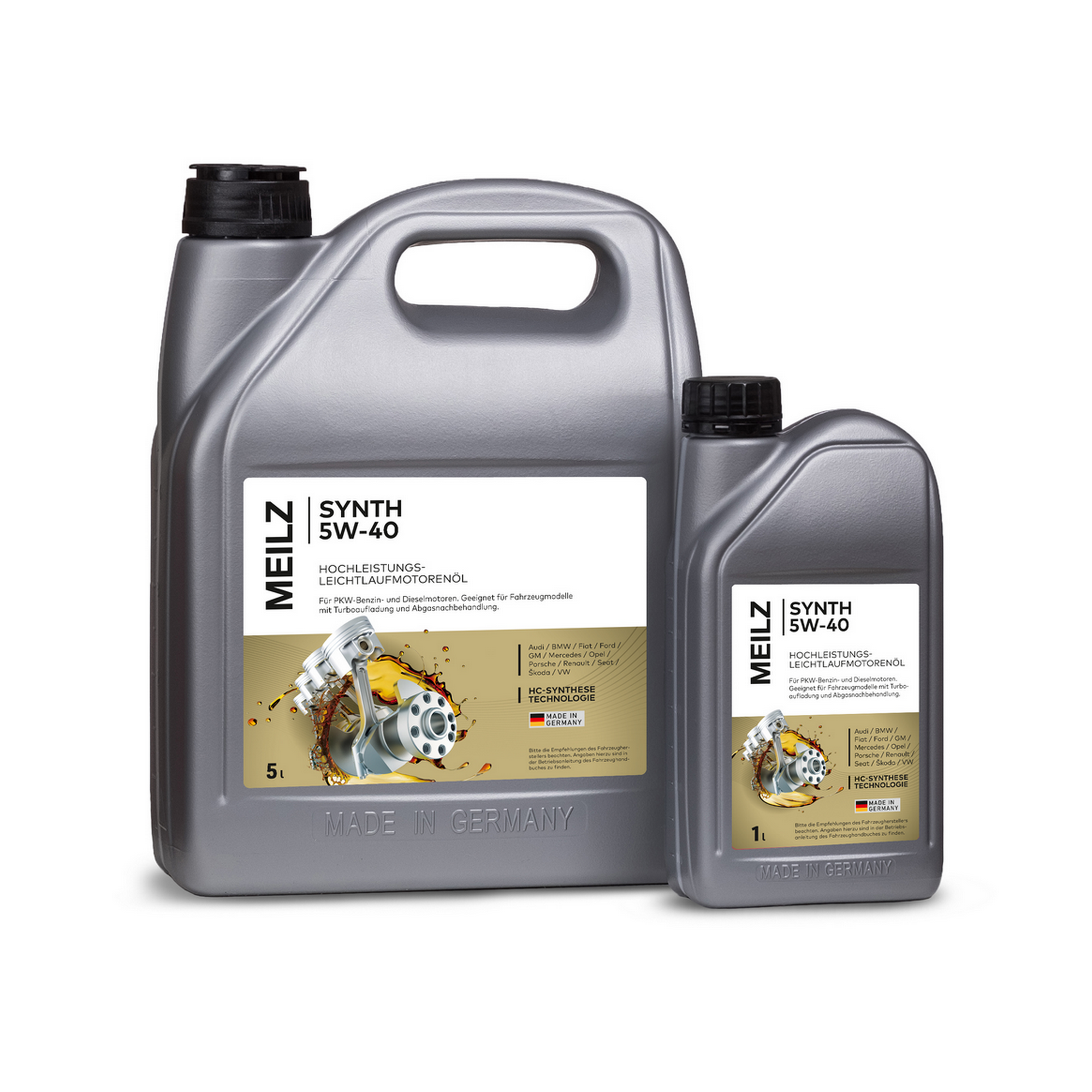 Hochleistungs-Leichtlaufmotorenöl 'Synth 5W-40' 5 l