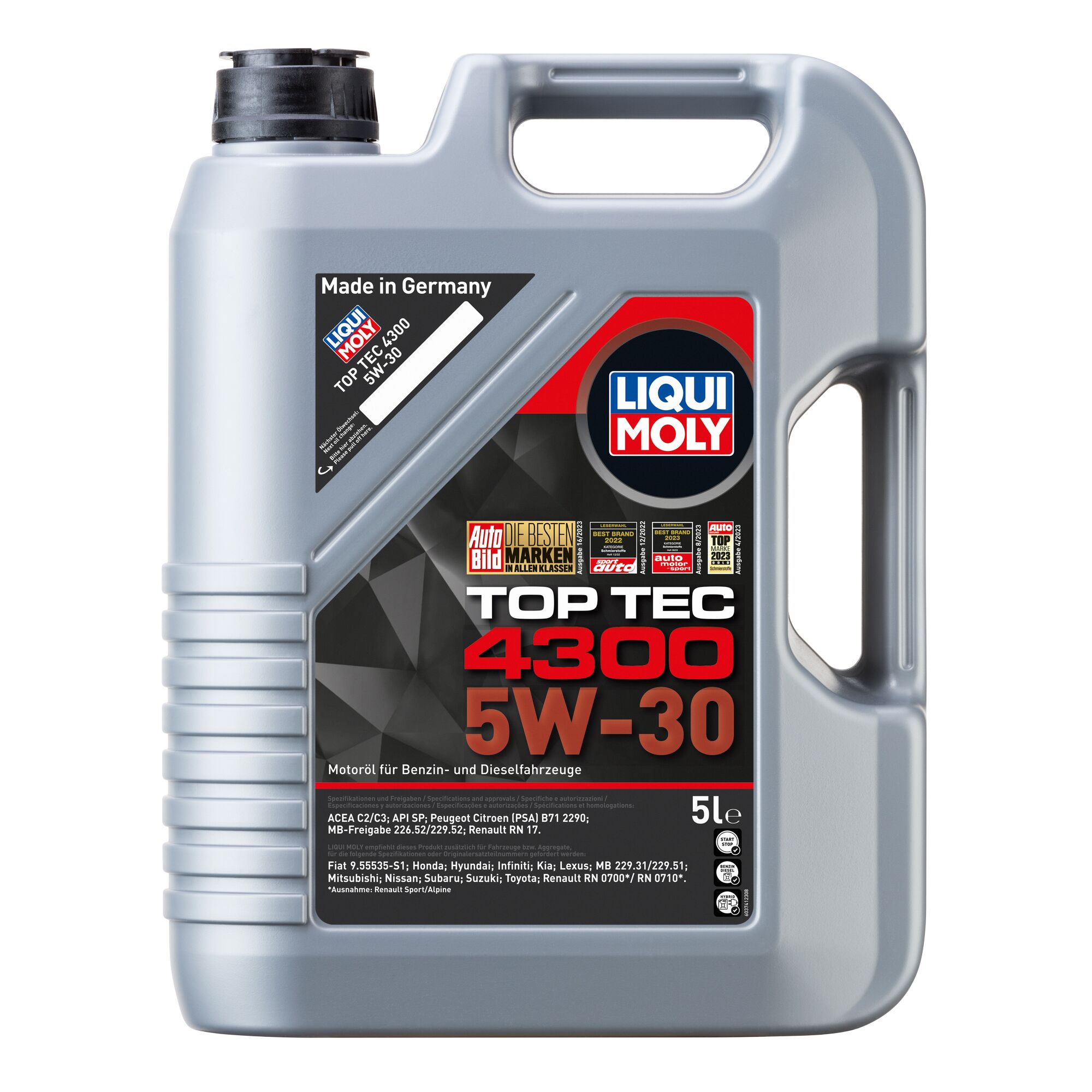 Liqui Moly Top Tec 4300 5W-30 Motoröl