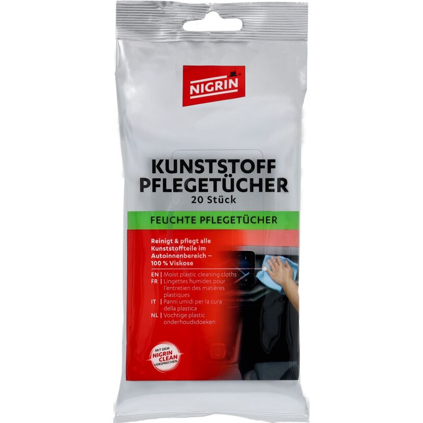 Kunststoffpflegetücher 'Red Label' transparent 20 Stück