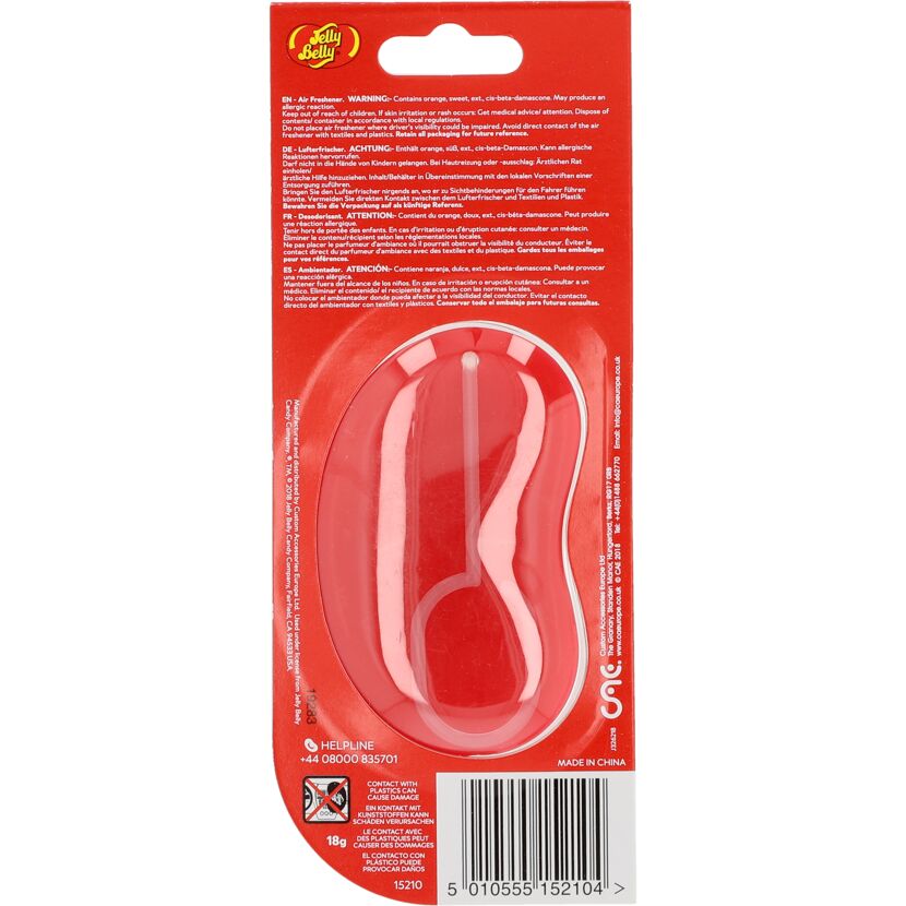 Jelly Belly Lufterfrischer Rückseite
