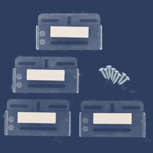 KFZ-Kennzeichenhalter 'Simple-Fix' transparent für EURO Norm-Kennzeichen