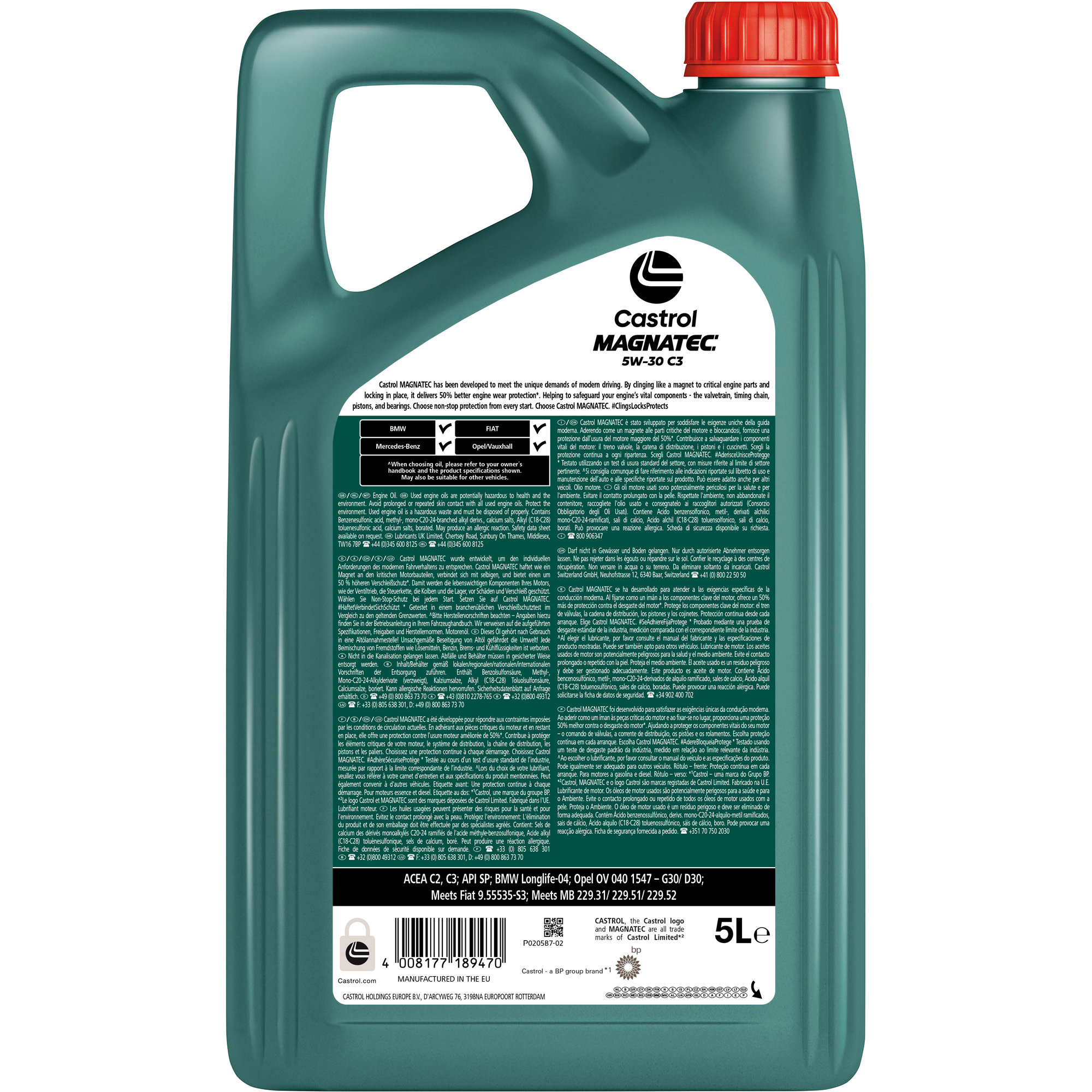 Motorenöl 'Magnatec 5W-30 C3' 5 l