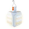 Solar-Außentischlampe 30 W 600 lm warmweiß bis tageslichtweiß IP 44 9,6 x 9,6 x 18,4 cm
