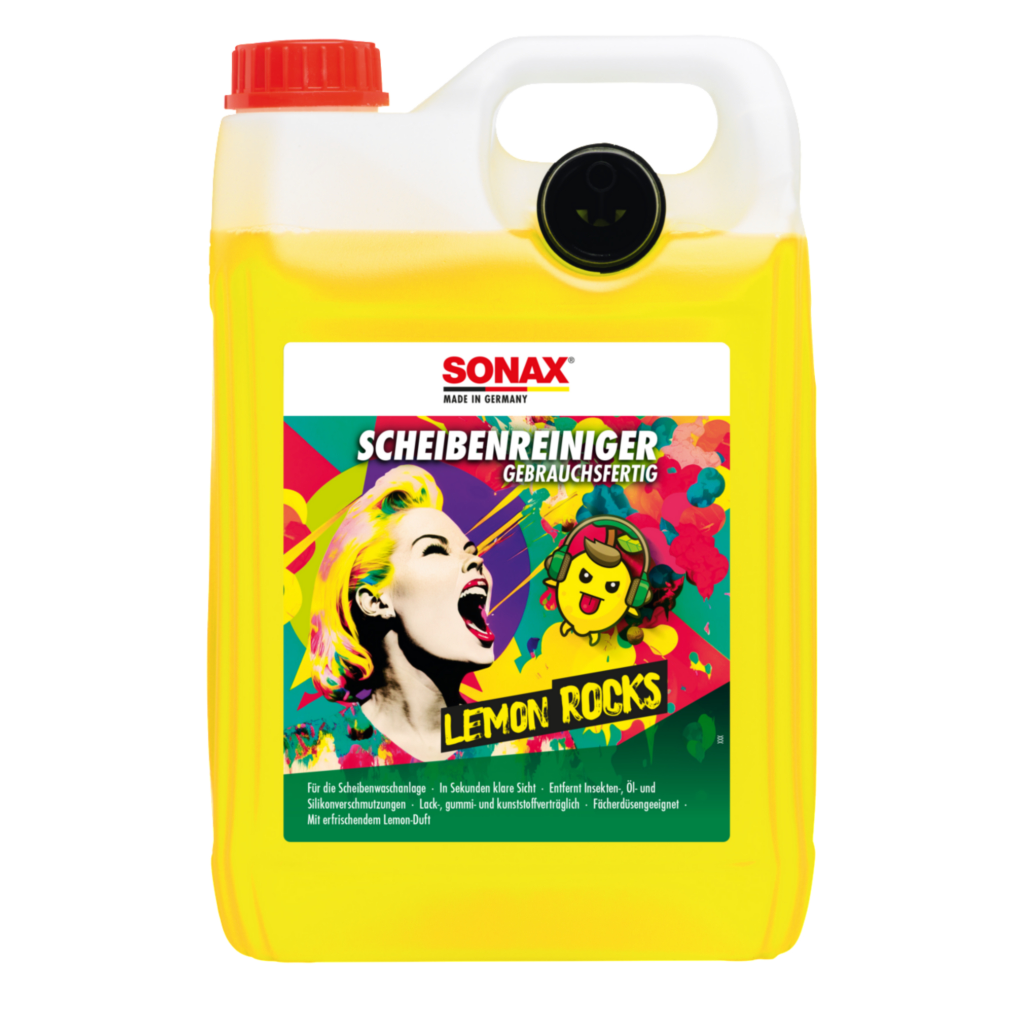 Scheibenreiniger 'Lemon Rocks' gebrauchsfertig 5 l