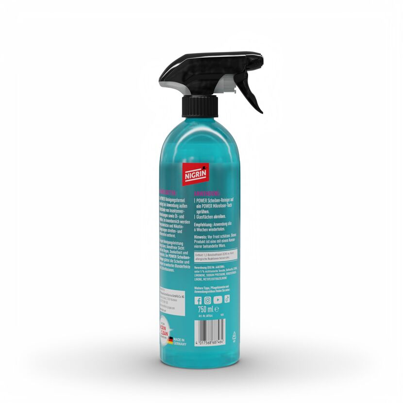 Scheibenreiniger 'Power' transparent 750 ml
