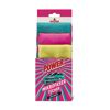 Buntes NIGRIN Mikrofaser-Tücher-Set 'Power' im 3er-Pack.