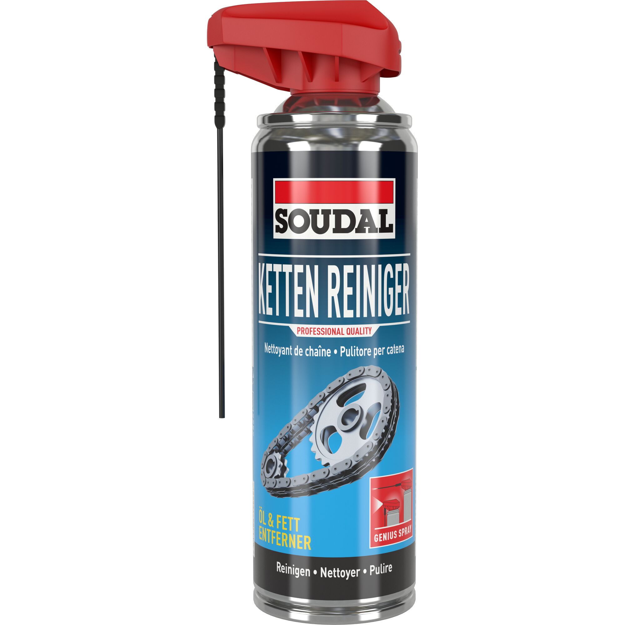 Kettenreiniger Spraydose mit Sprühröhrchen