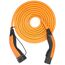Orangefarbenes Ladekabel
