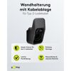 Wandhalterung mit Kabelablage
