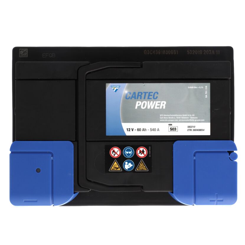 Autobatterie 'POWER SLI' 12 V 52 Ah