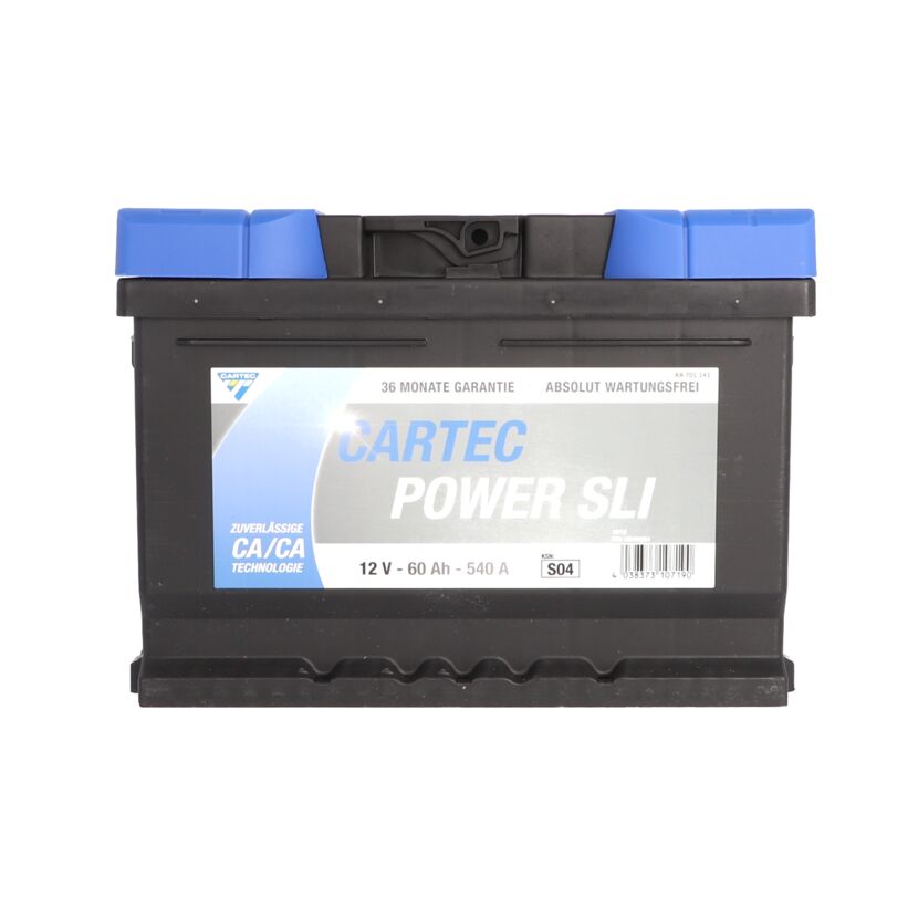 Autobatterie 'POWER SLI' 12 V 60 Ah