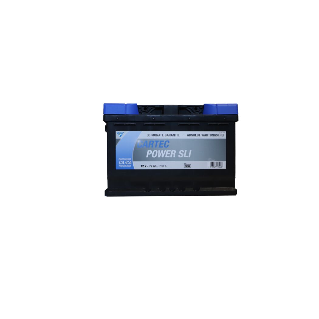 Autobatterie 'POWER SLI' 12 V 72 Ah