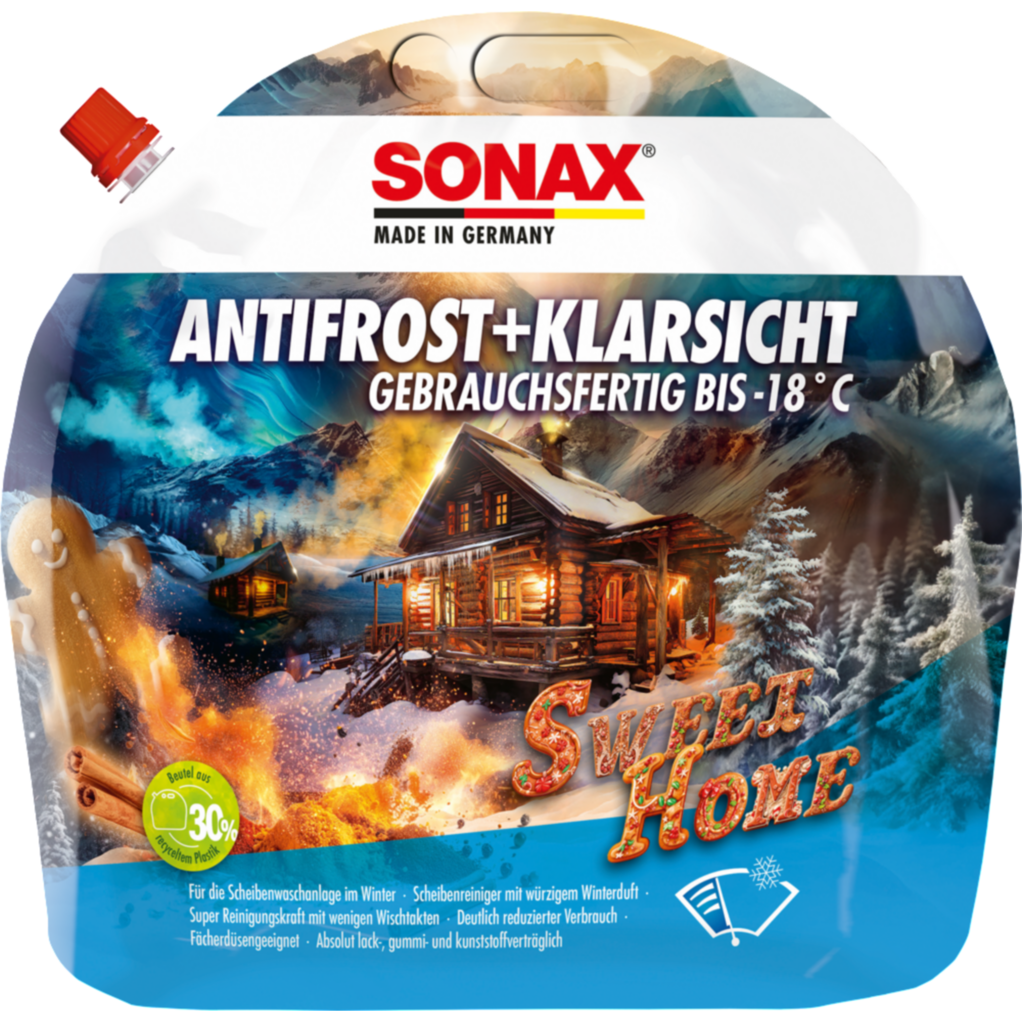 Scheibenfrostschutz 'Antifrost+Klarsicht' Sweet Home 3 l + product picture