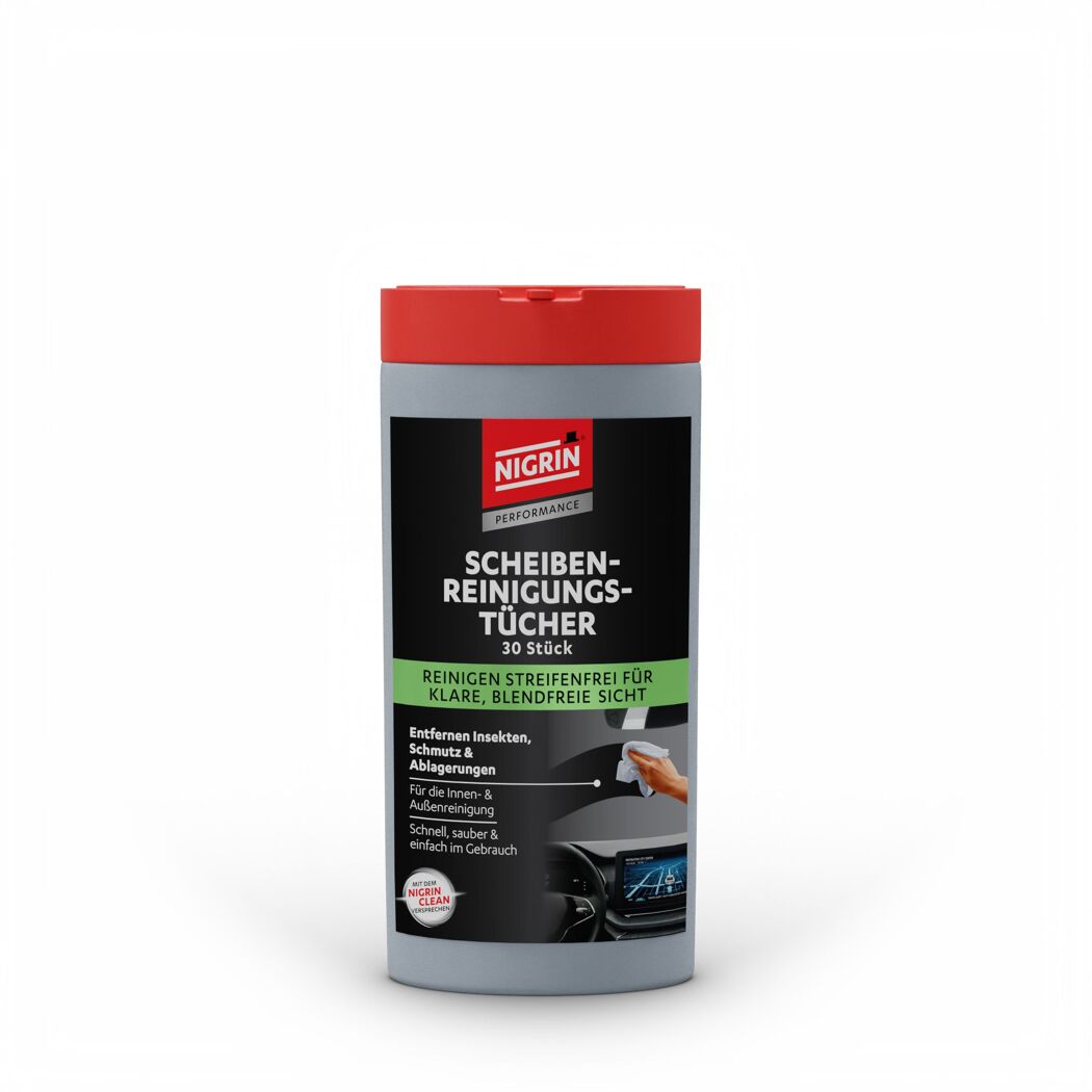 NIGRIN Scheibenreinigungstücher Performance 30 Stück